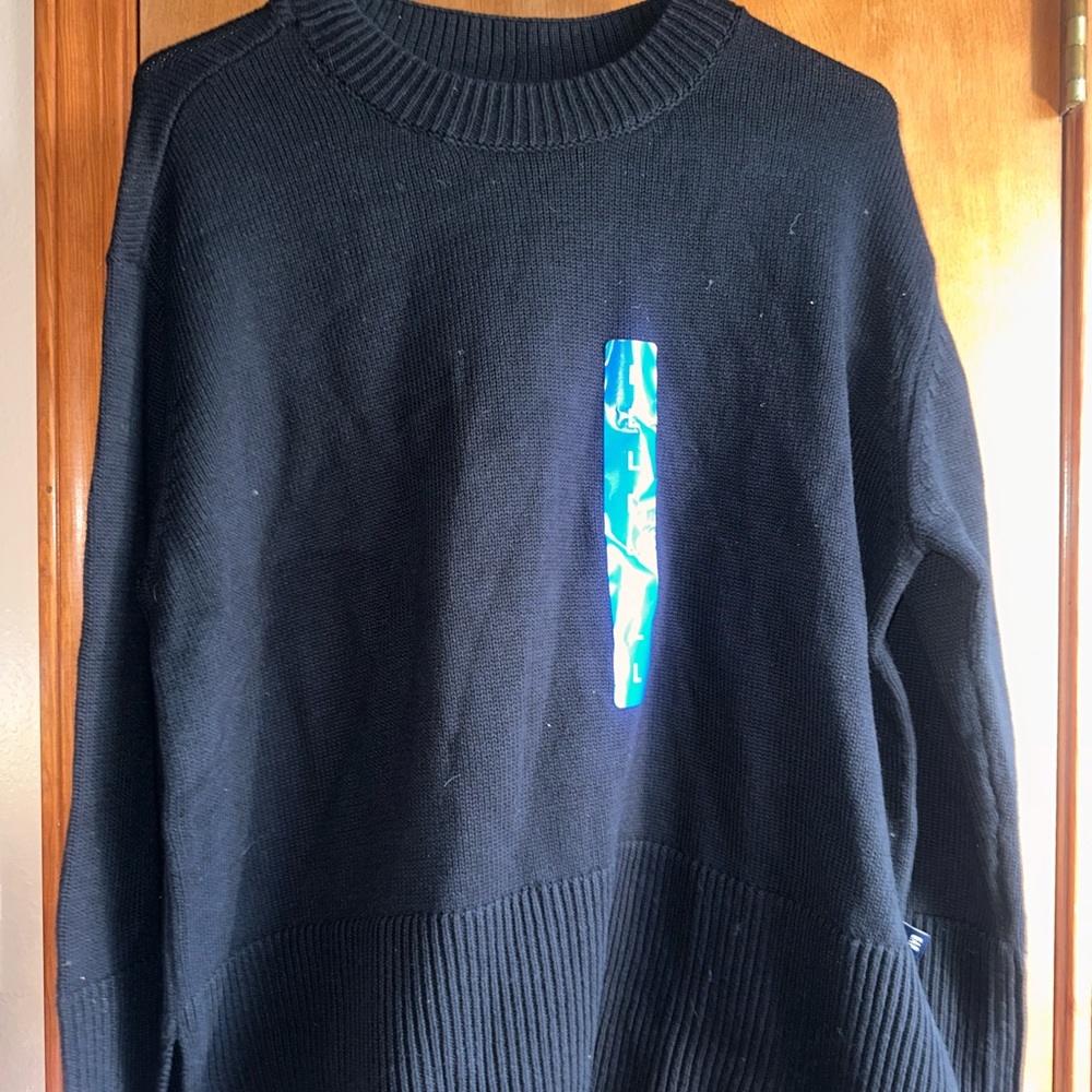Men's Black Sweater